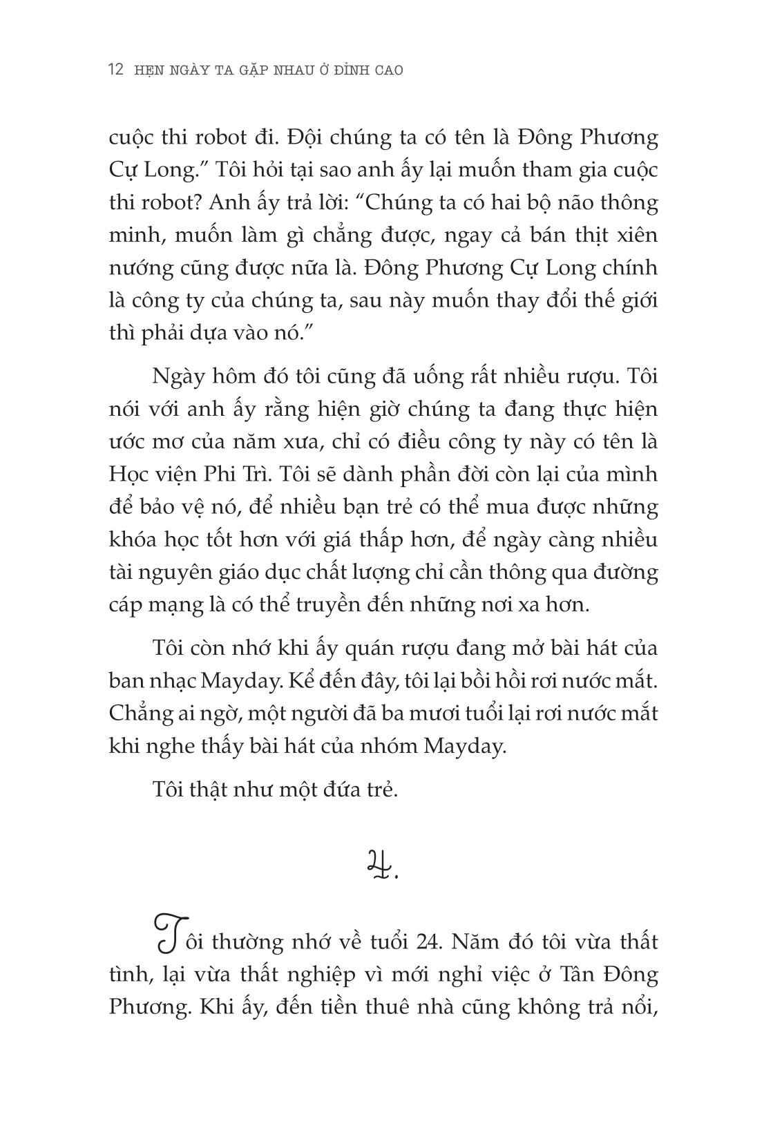 hẹn ngày ta gặp nhau ở đỉnh cao