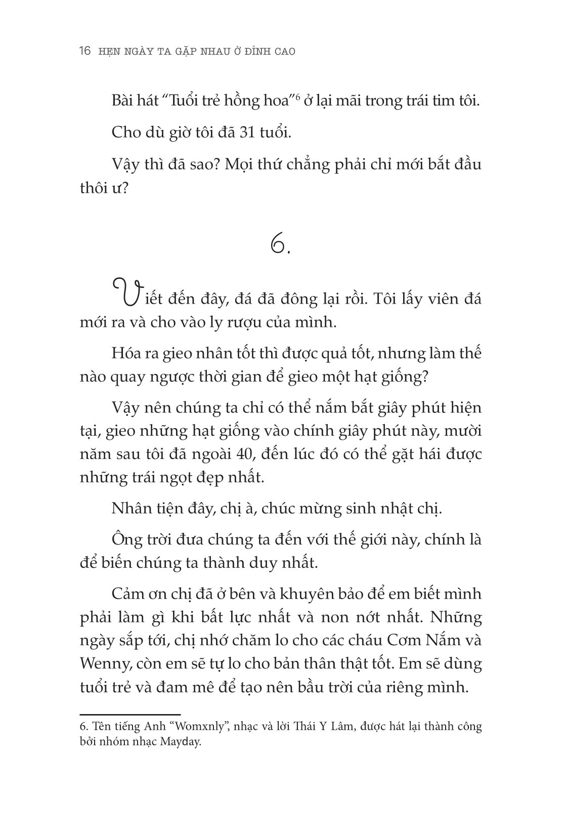 hẹn ngày ta gặp nhau ở đỉnh cao