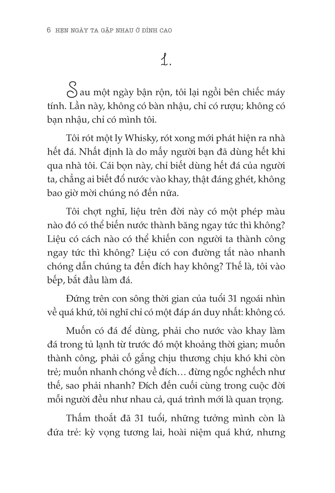 hẹn ngày ta gặp nhau ở đỉnh cao