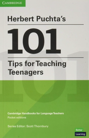 herbert puchta's 101 tips for teaching teenagers - pocket editions - cambridge handbooks for language teachers pocket editions