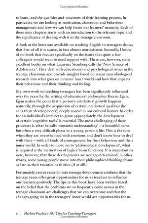 herbert puchta's 101 tips for teaching teenagers - pocket editions - cambridge handbooks for language teachers pocket editions