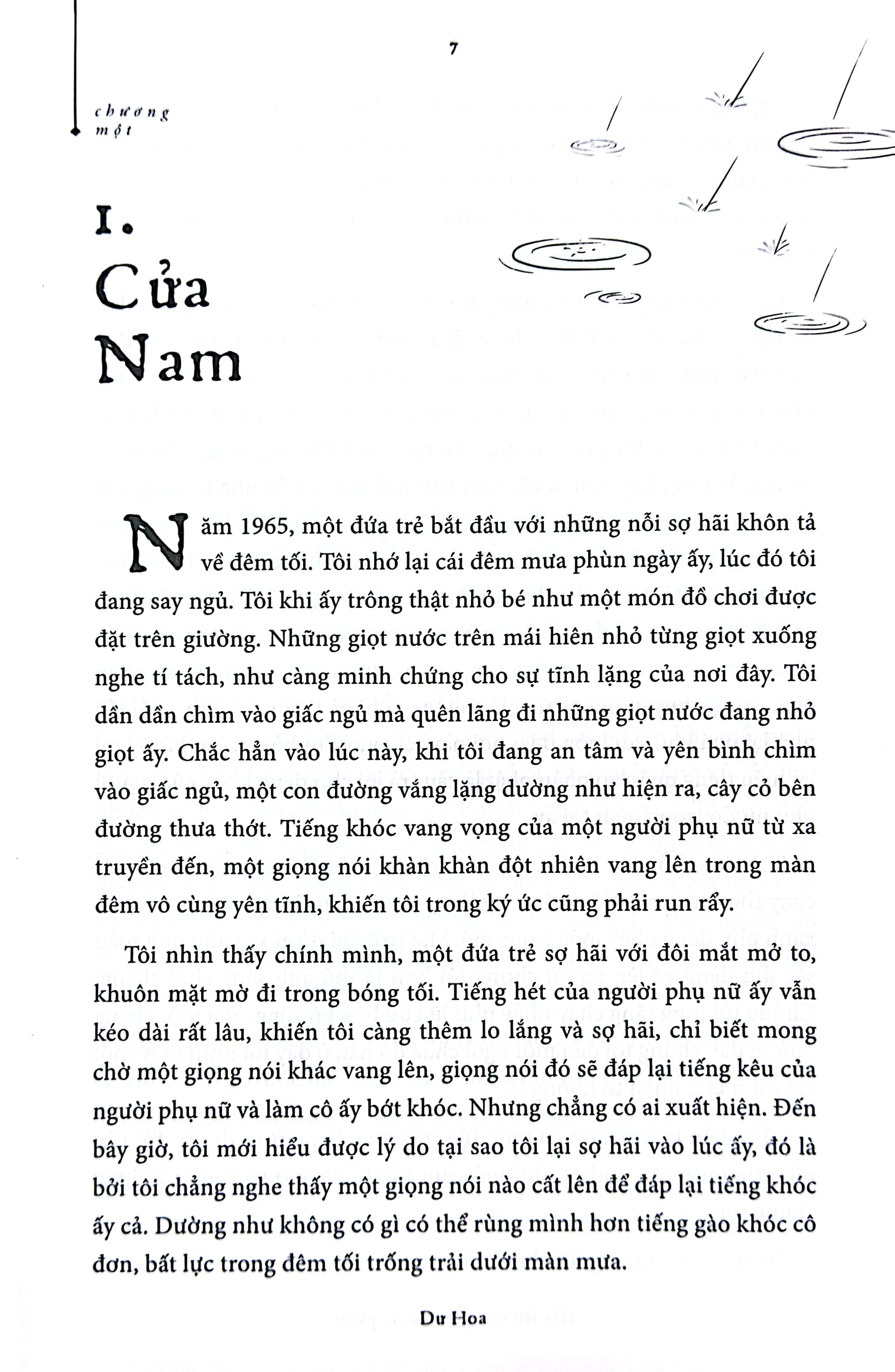 hét lên trong cơn mưa phùn