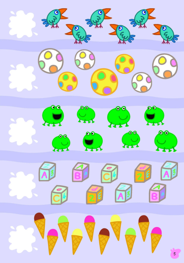 hí hoáy với peppa - bữa tiệc đề can