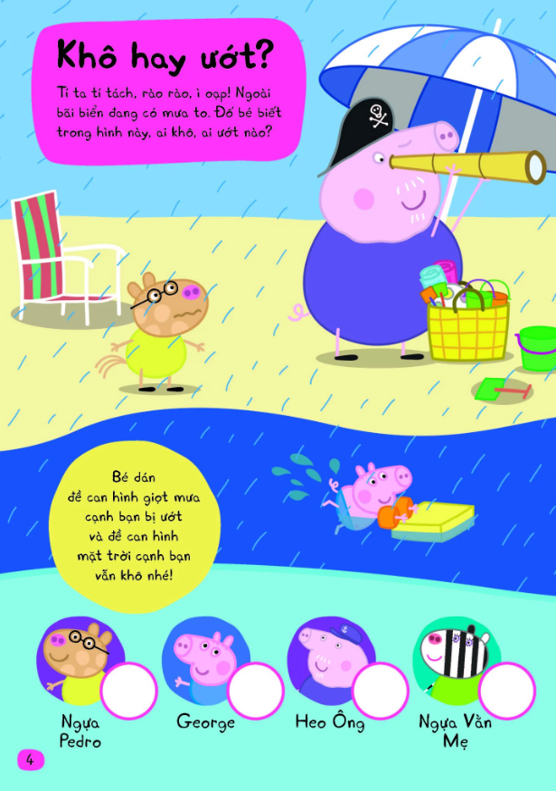 hí hoáy với peppa - to hay nhỏ