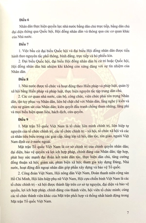 hiến pháp nước cộng hòa xã hội chủ nghĩa việt nam - bản giới hạn - bìa cứng