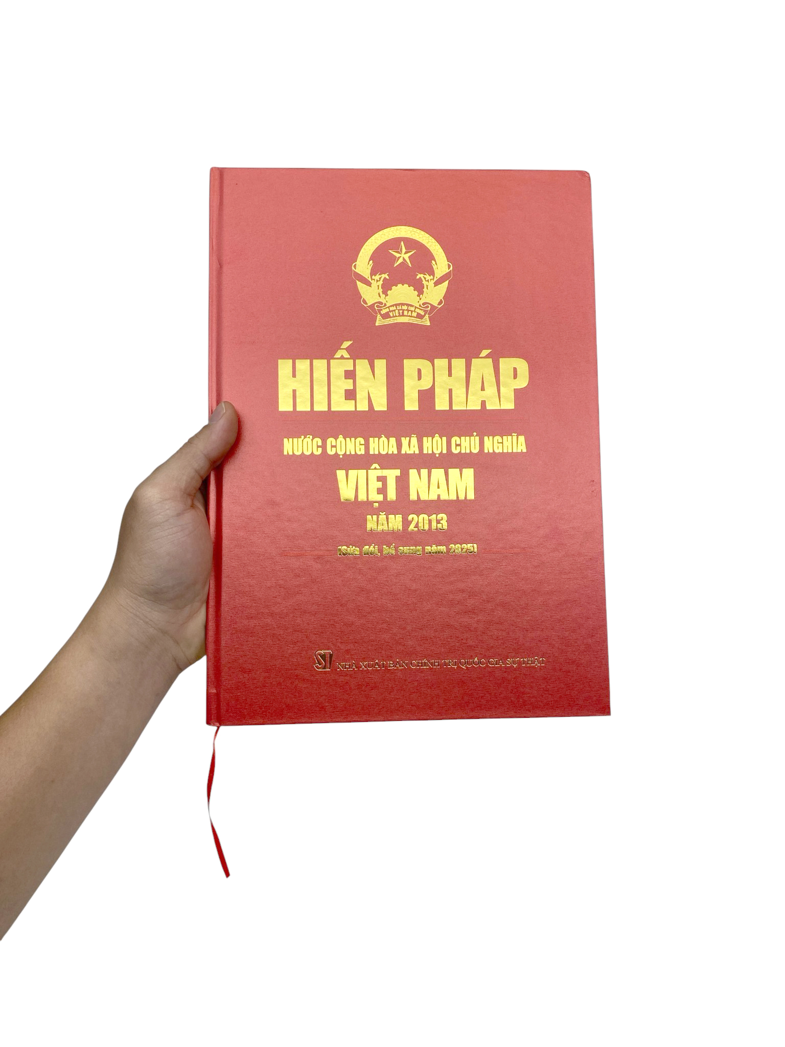 Hien Phap Nuoc Cong Hoa Xa Hoi Chu Nghia Viet Nam Nam 2013 (Sua Doi, Bo Sung Nam 2015) - Bia Cung