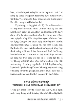 hiểu cơ thể khi uống thuốc