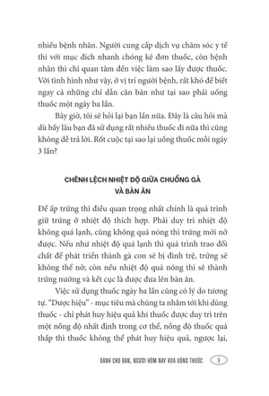 hiểu cơ thể khi uống thuốc