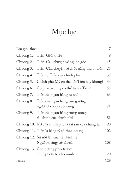 hiểu đúng về tiền