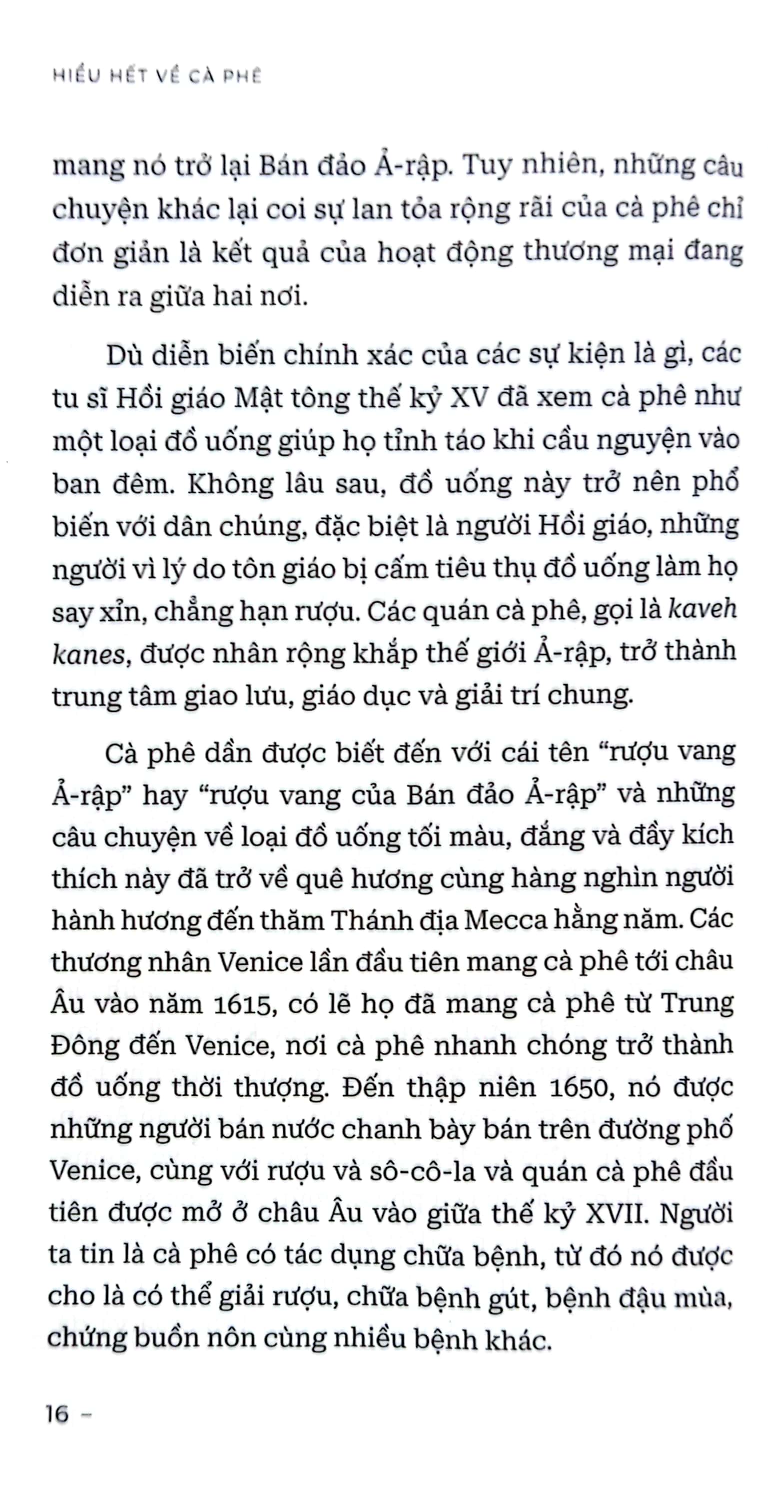 hiểu hết về cà phê