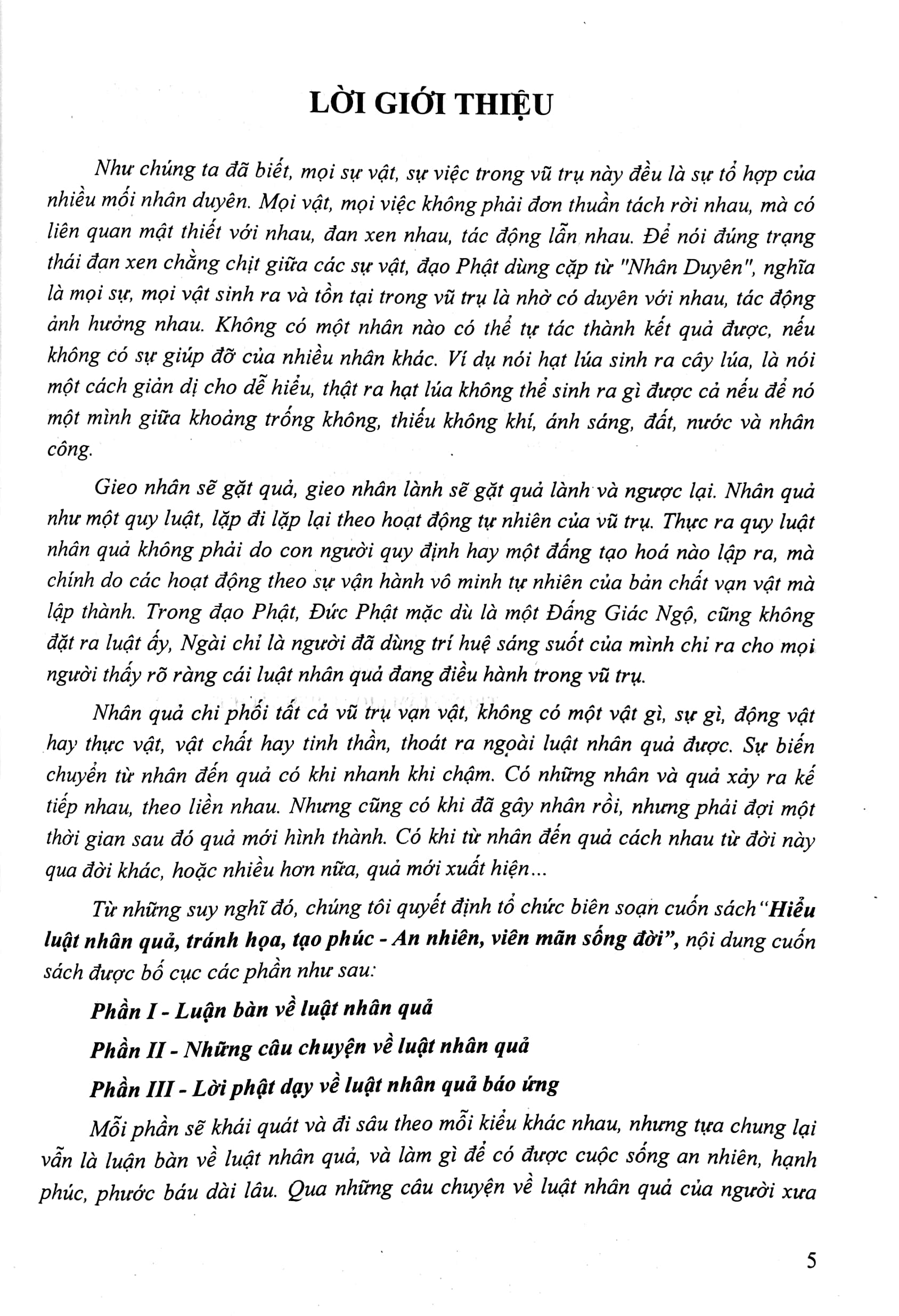 hiểu luật nhân quả, tránh thảm họa, tọa phúc an nhiên, viên mãn sống đời