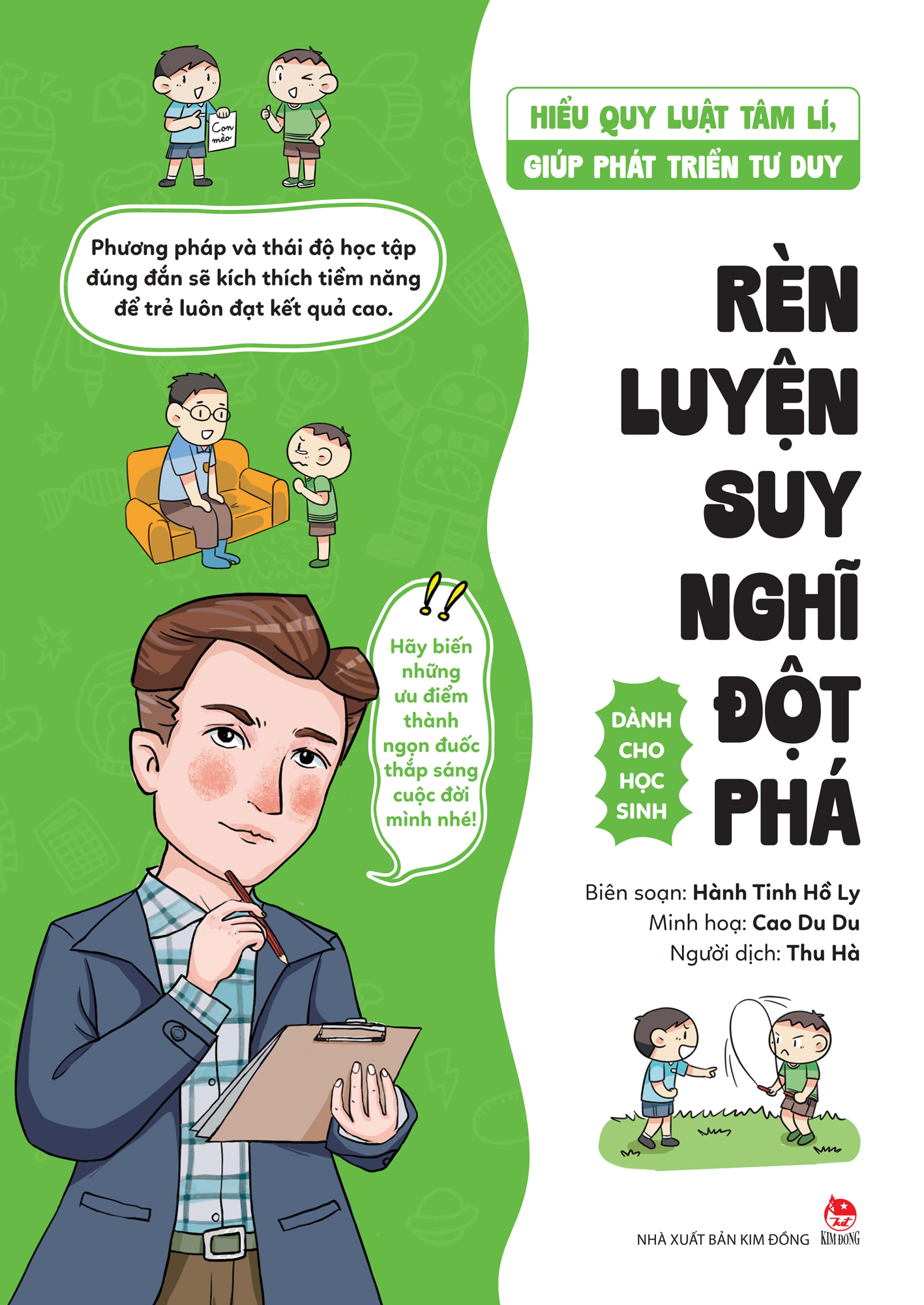 hiểu quy luật tâm lí, giúp phát triển tư duy - dành cho học sinh - rèn luyện suy nghĩ đột phá