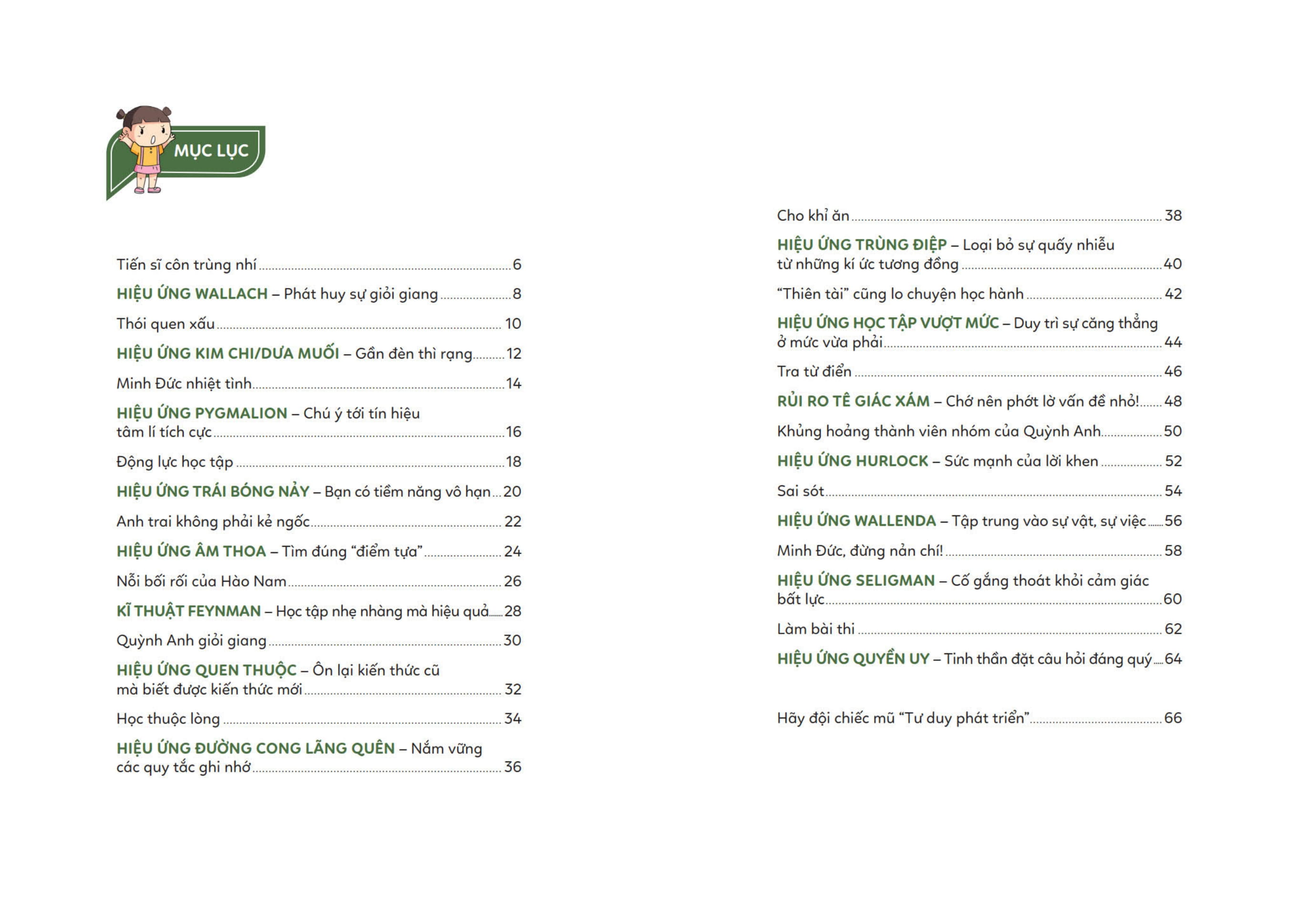 hiểu quy luật tâm lí, giúp phát triển tư duy - dành cho học sinh - tăng cường khả năng học tập