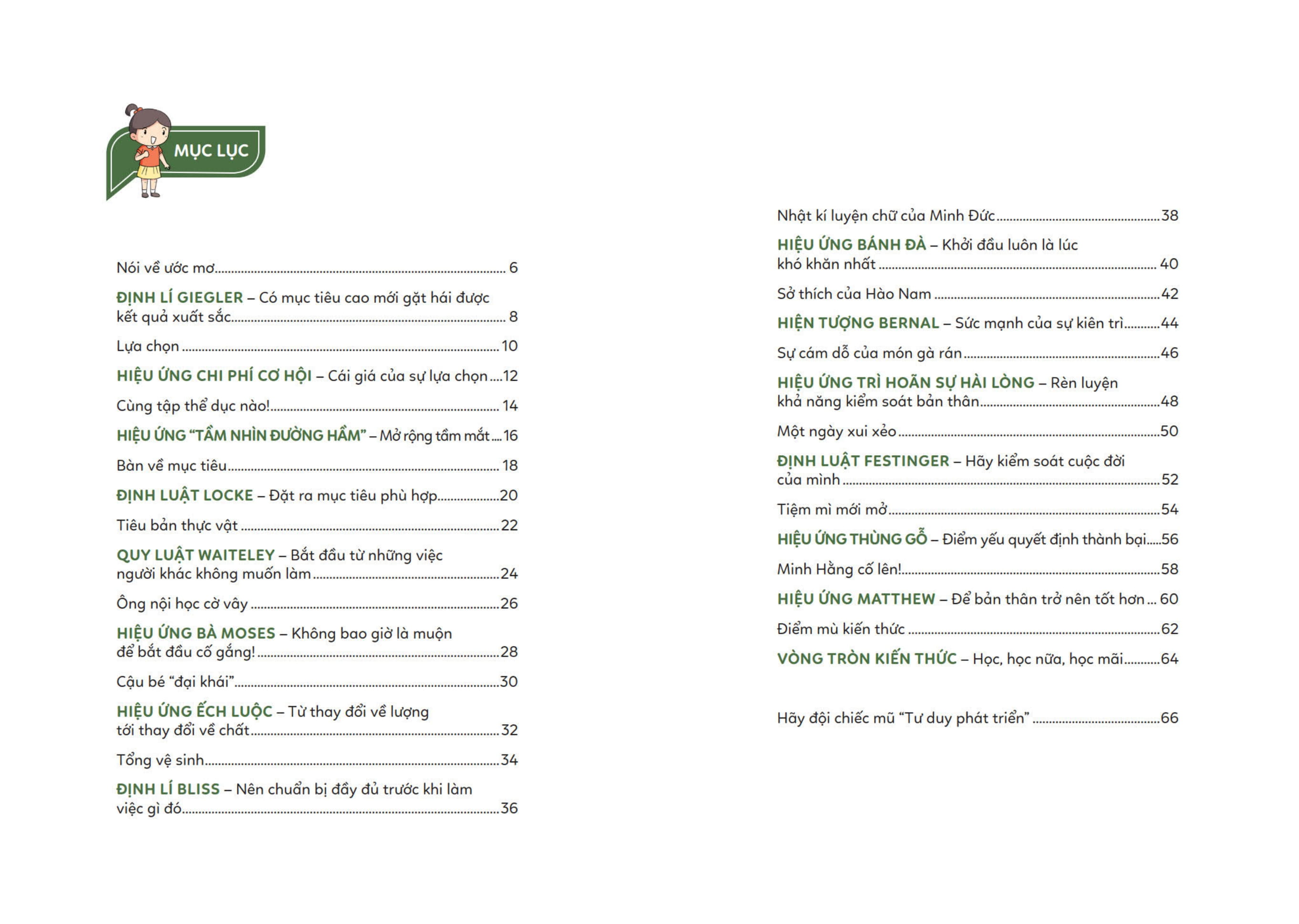 hiểu quy luật tâm lí, giúp phát triển tư duy - dành cho học sinh - tạo lập mục tiêu