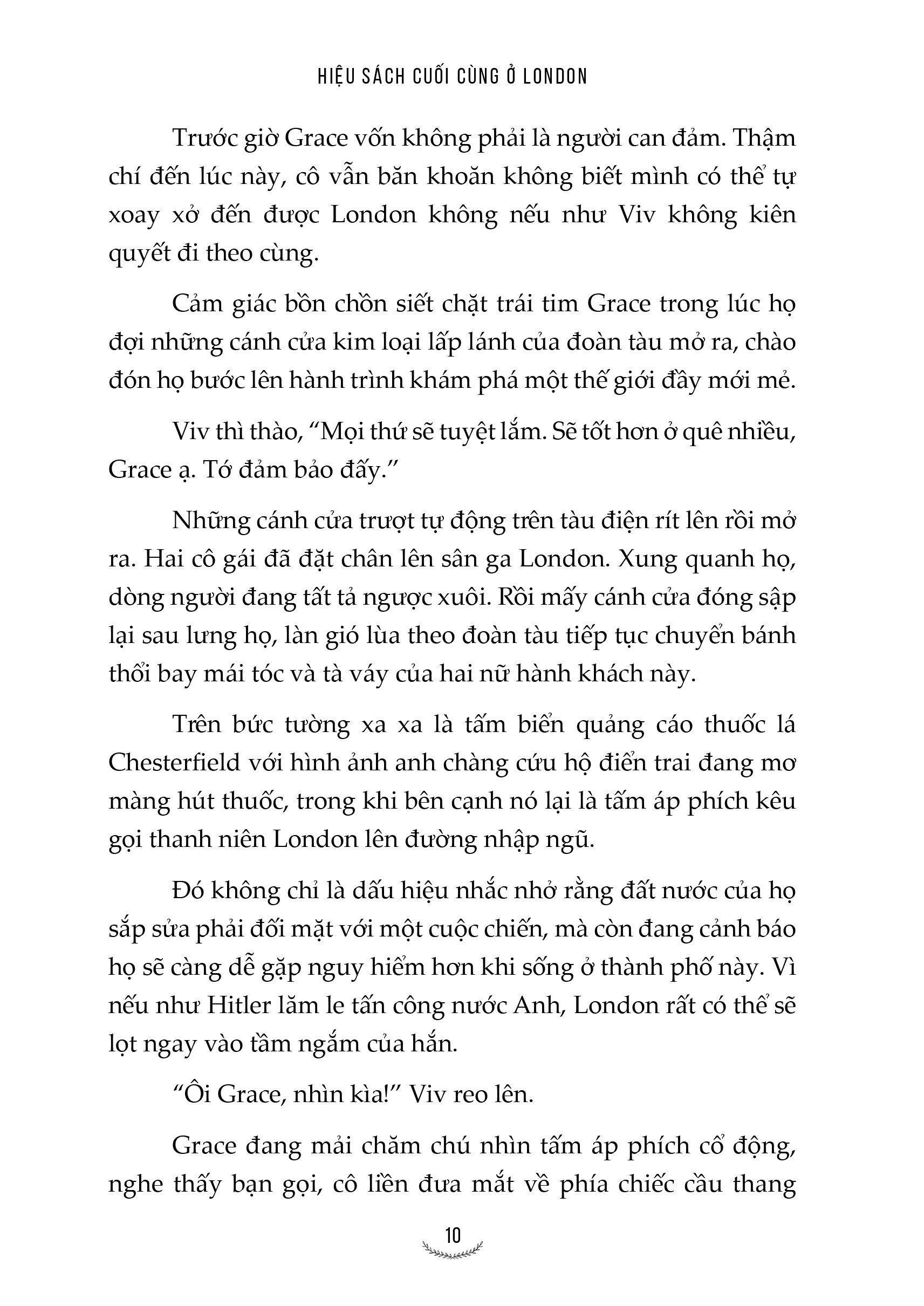 hiệu sách cuối cùng ở london - tiểu thuyết về chiến tranh thế giới thứ hai
