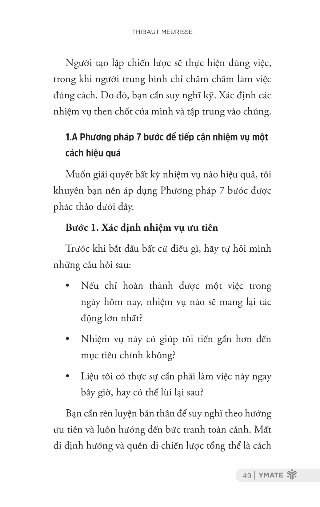 hiệu suất đỉnh cao - kế hoạch 7 ngày chinh phục mọi mục tiêu