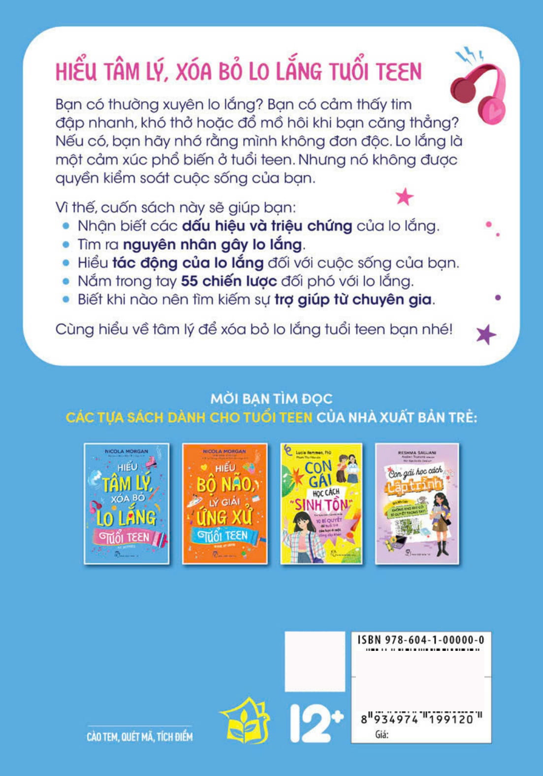 hiểu tâm lý, xóa bỏ lo lắng tuổi teen