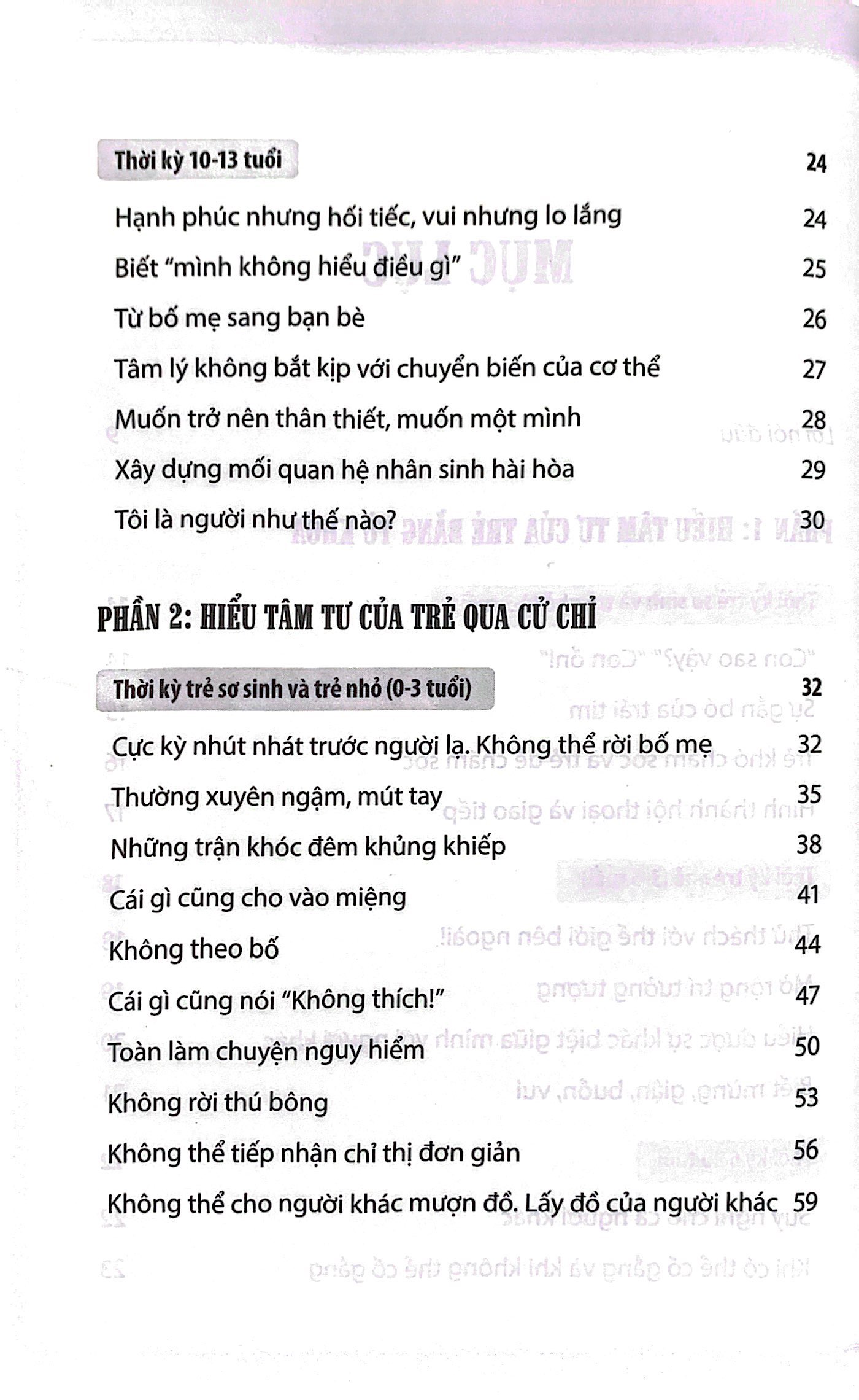 hiểu tâm tư trẻ qua cử chỉ