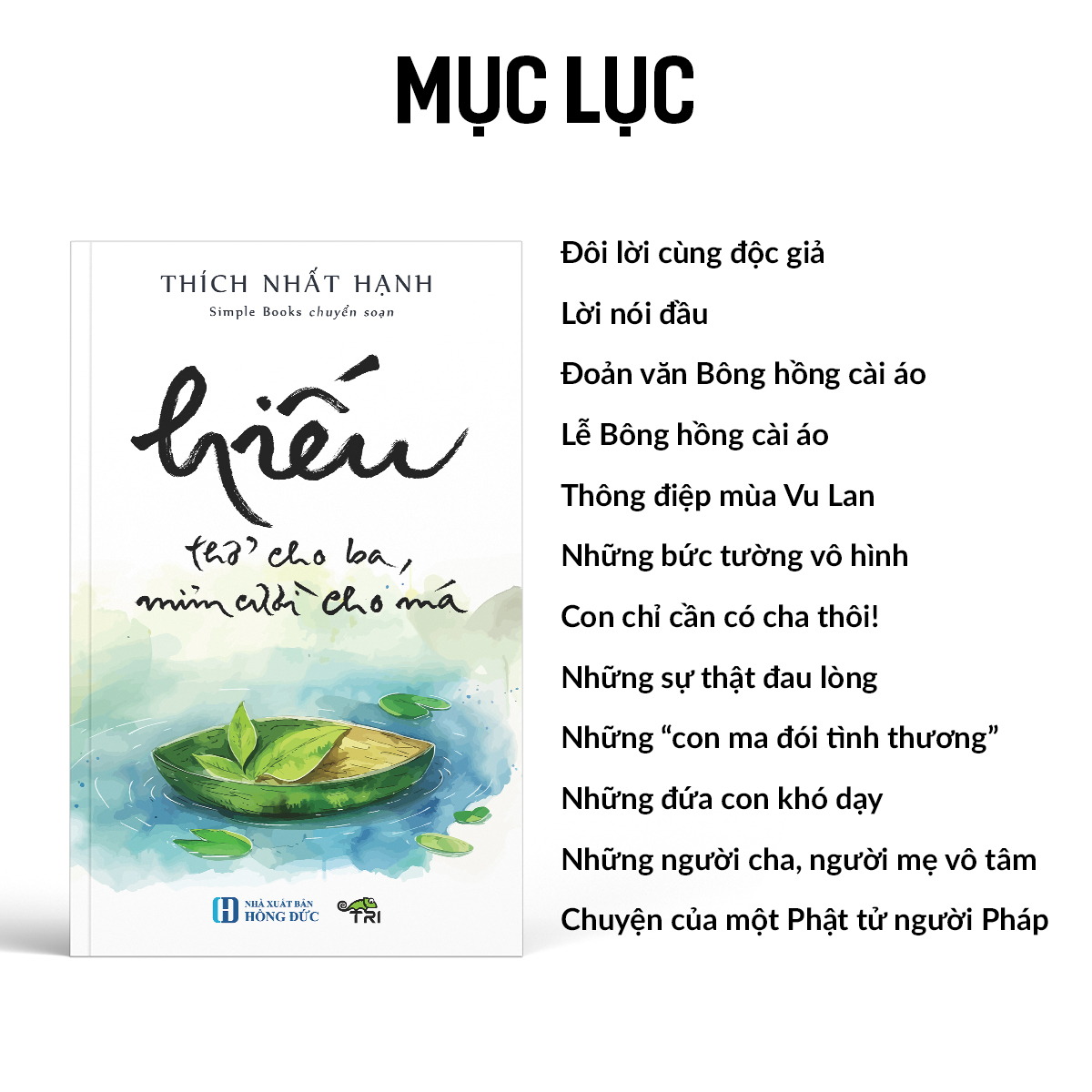 hiếu - thở cho ba, mỉm cười cho má