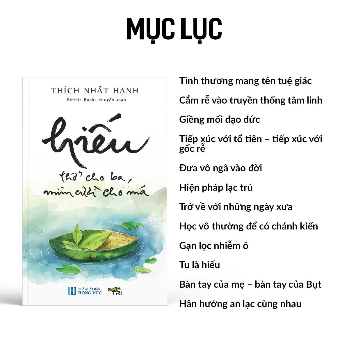hiếu - thở cho ba, mỉm cười cho má