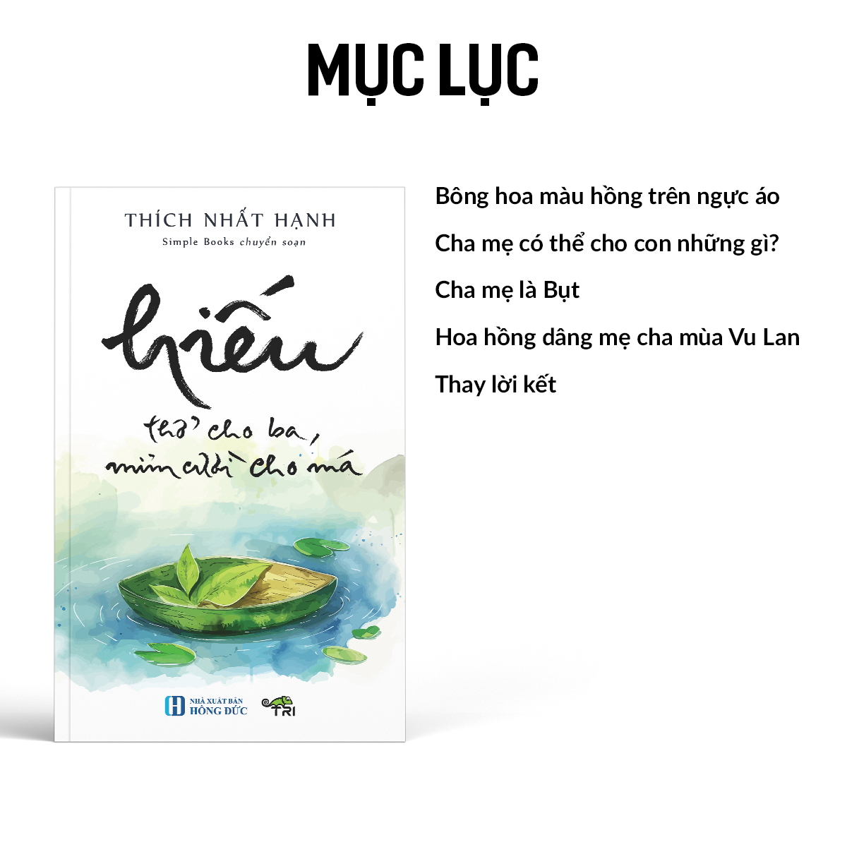 hiếu - thở cho ba, mỉm cười cho má