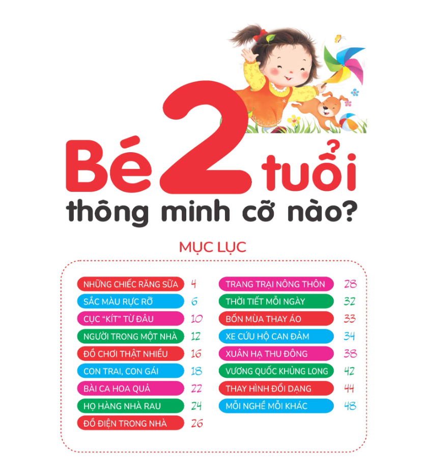 hiểu từng tuổi con - bé 2 tuổi thông minh cỡ nào?