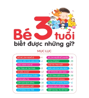 hiểu từng tuổi con - bé 3 tuổi biết được những gì?