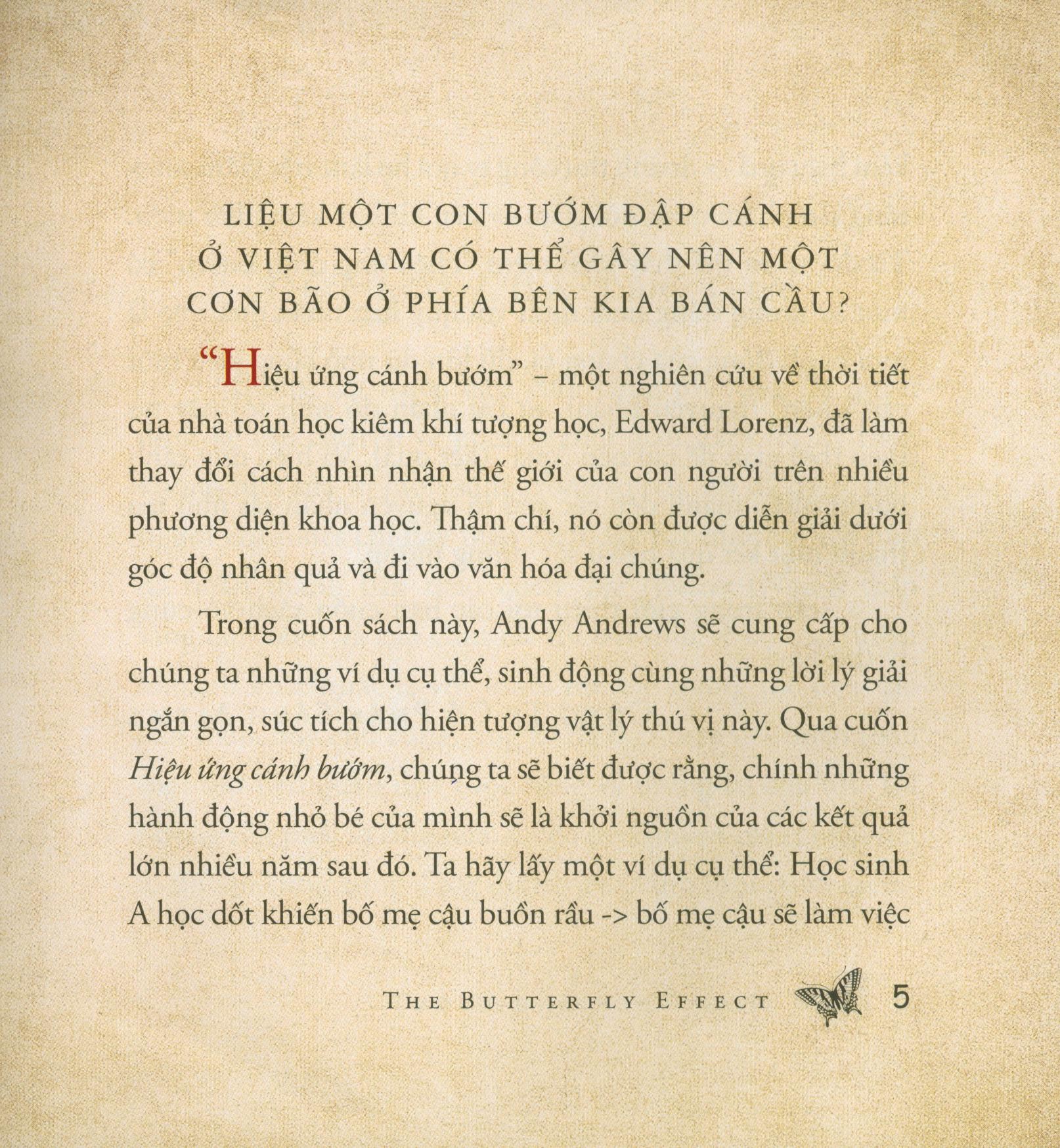 hiệu ứng cánh bướm (tái bản 2020)