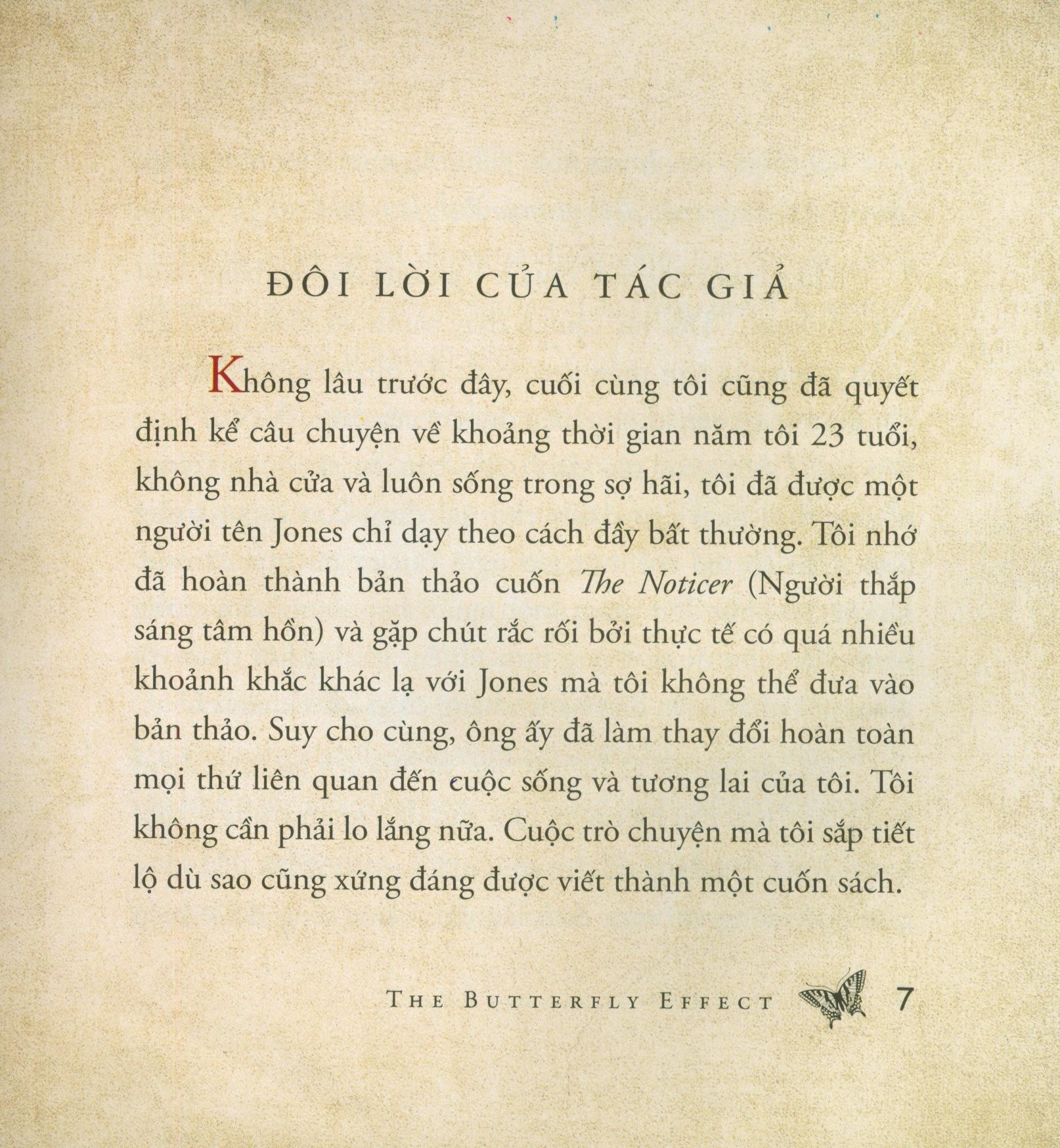 hiệu ứng cánh bướm (tái bản 2020)