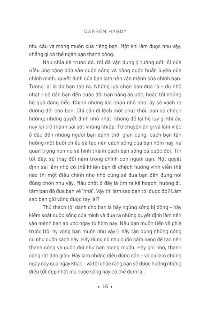 hiệu ứng cộng dồn sức mạnh của những điều nhỏ nhặt lớn lao