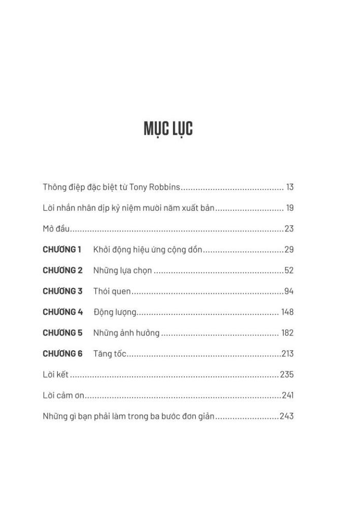 hiệu ứng cộng dồn sức mạnh của những điều nhỏ nhặt lớn lao