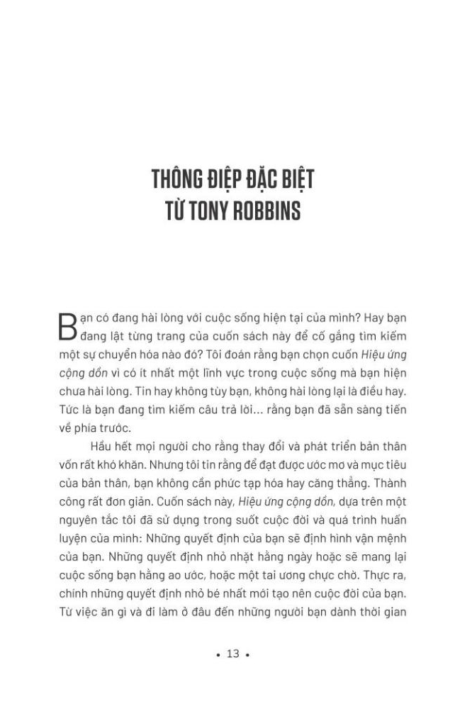 hiệu ứng cộng dồn sức mạnh của những điều nhỏ nhặt lớn lao