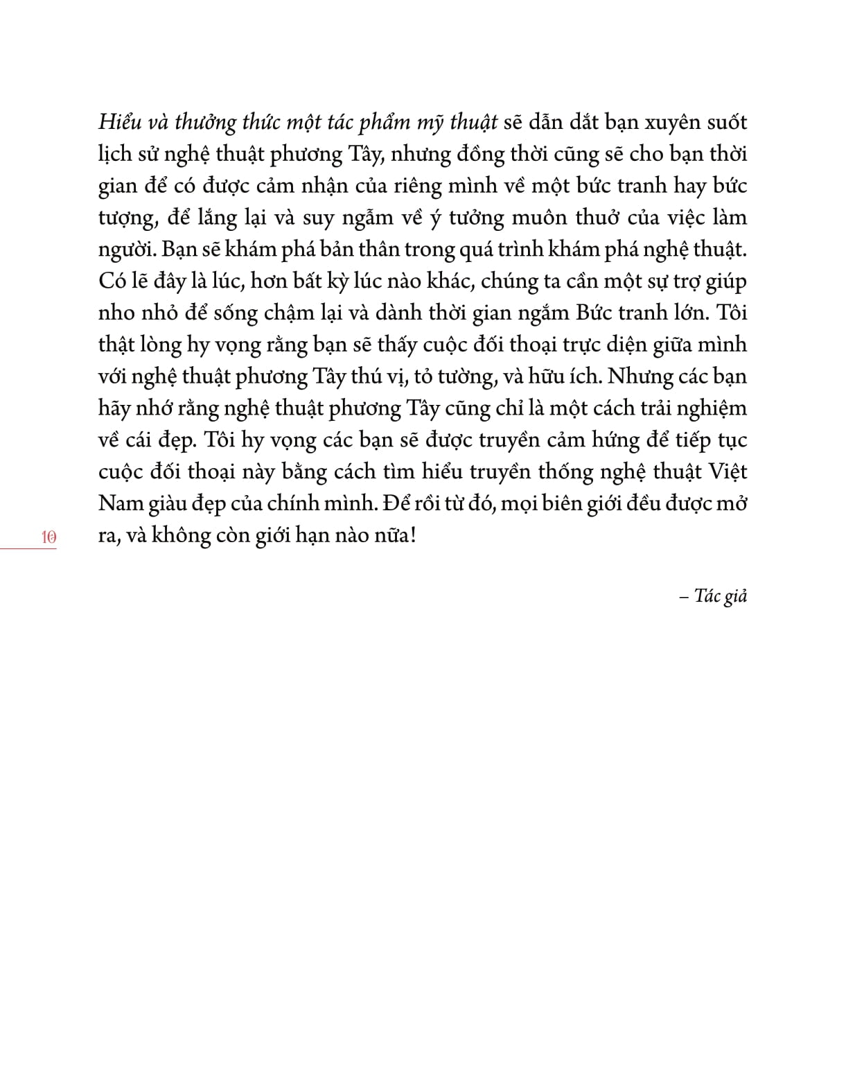 hiểu và thưởng thức một tác phẩm mỹ thuật