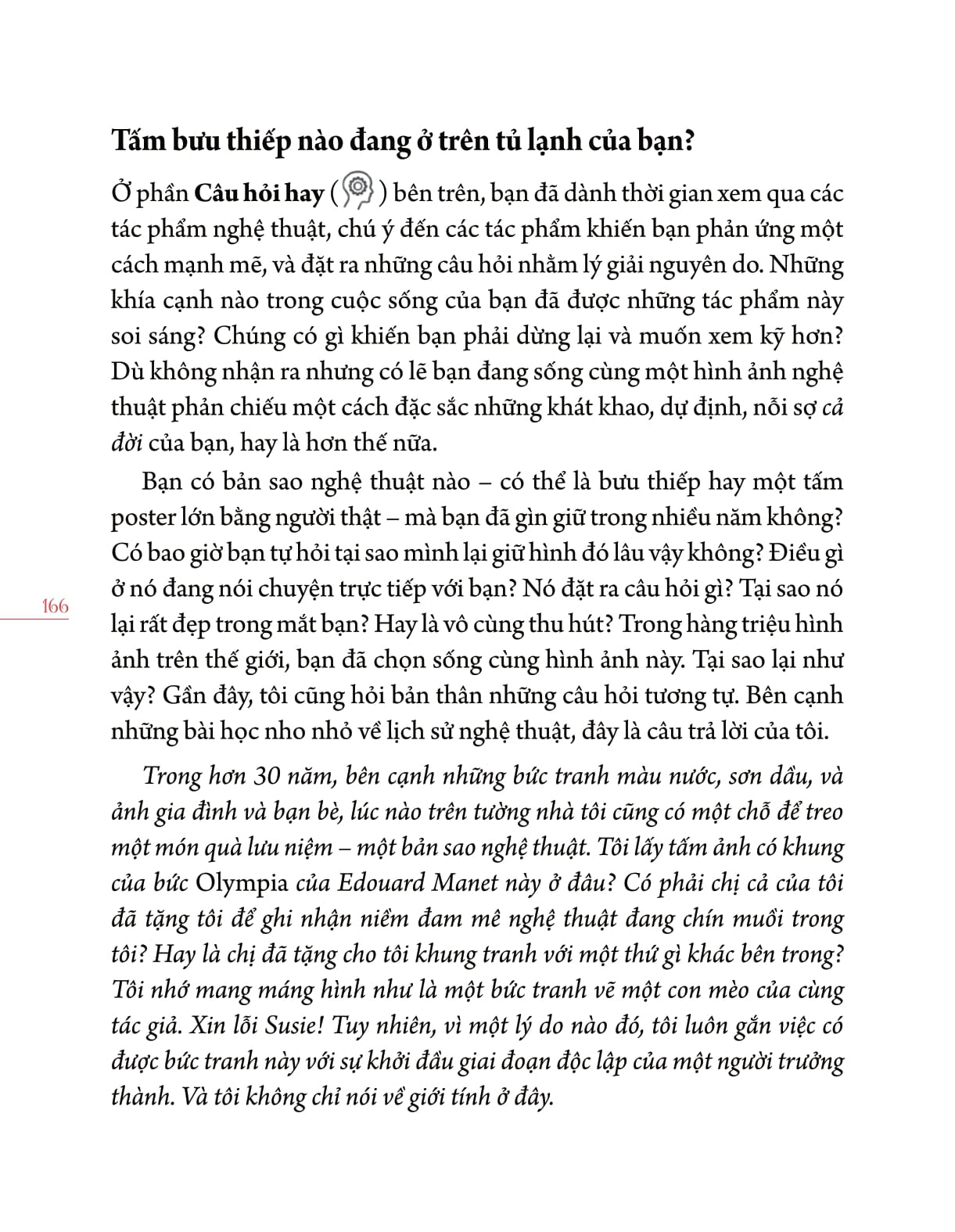 hiểu và thưởng thức một tác phẩm mỹ thuật