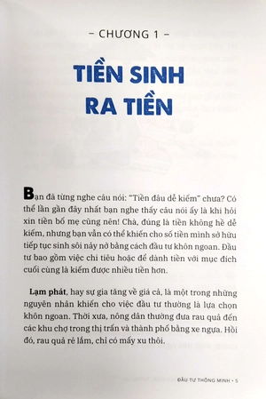 hiểu về tài chính, vững bước tương lai - đầu tư thông minh