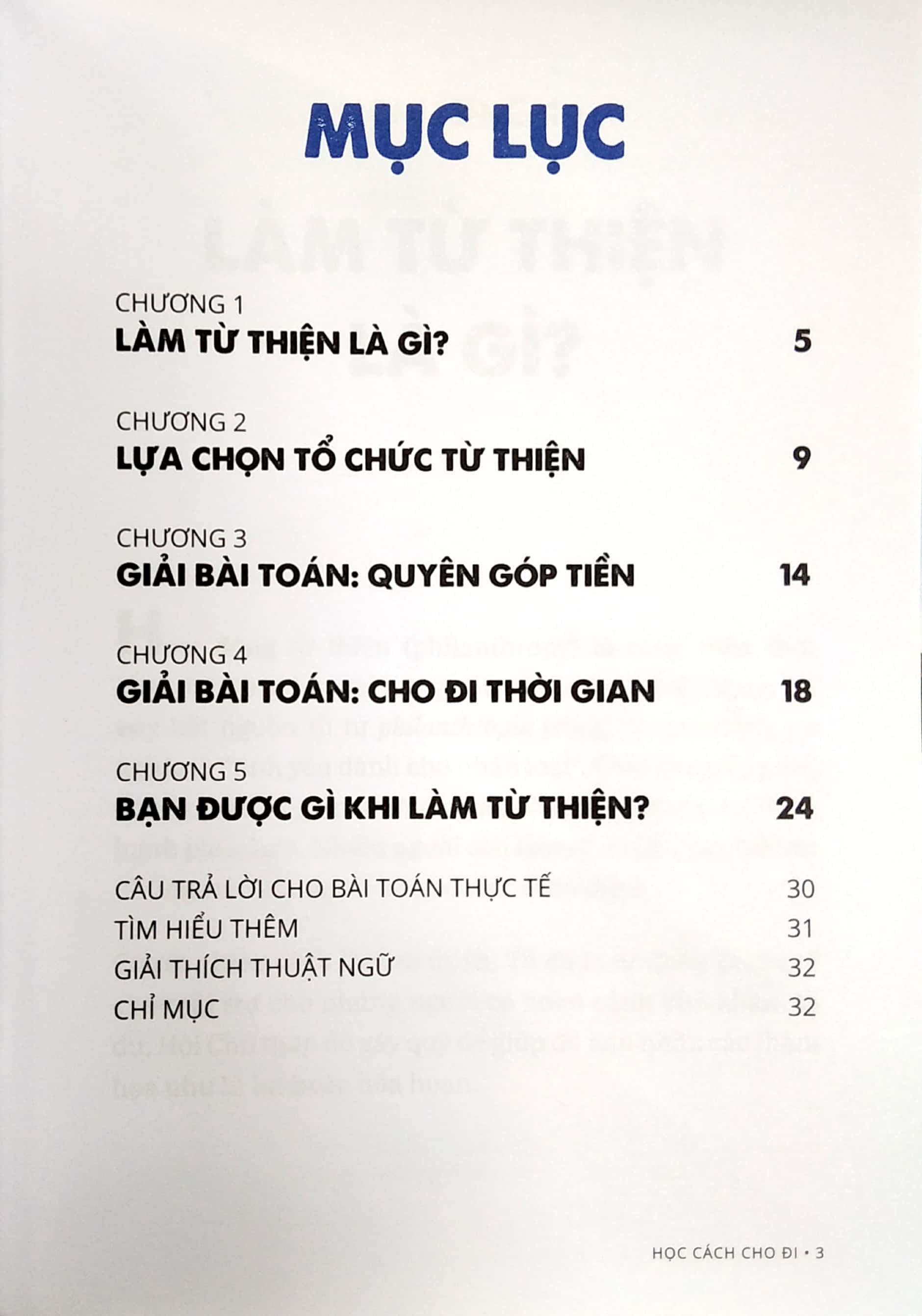 hiểu về tài chính, vững bước tương lai - học cách cho đi