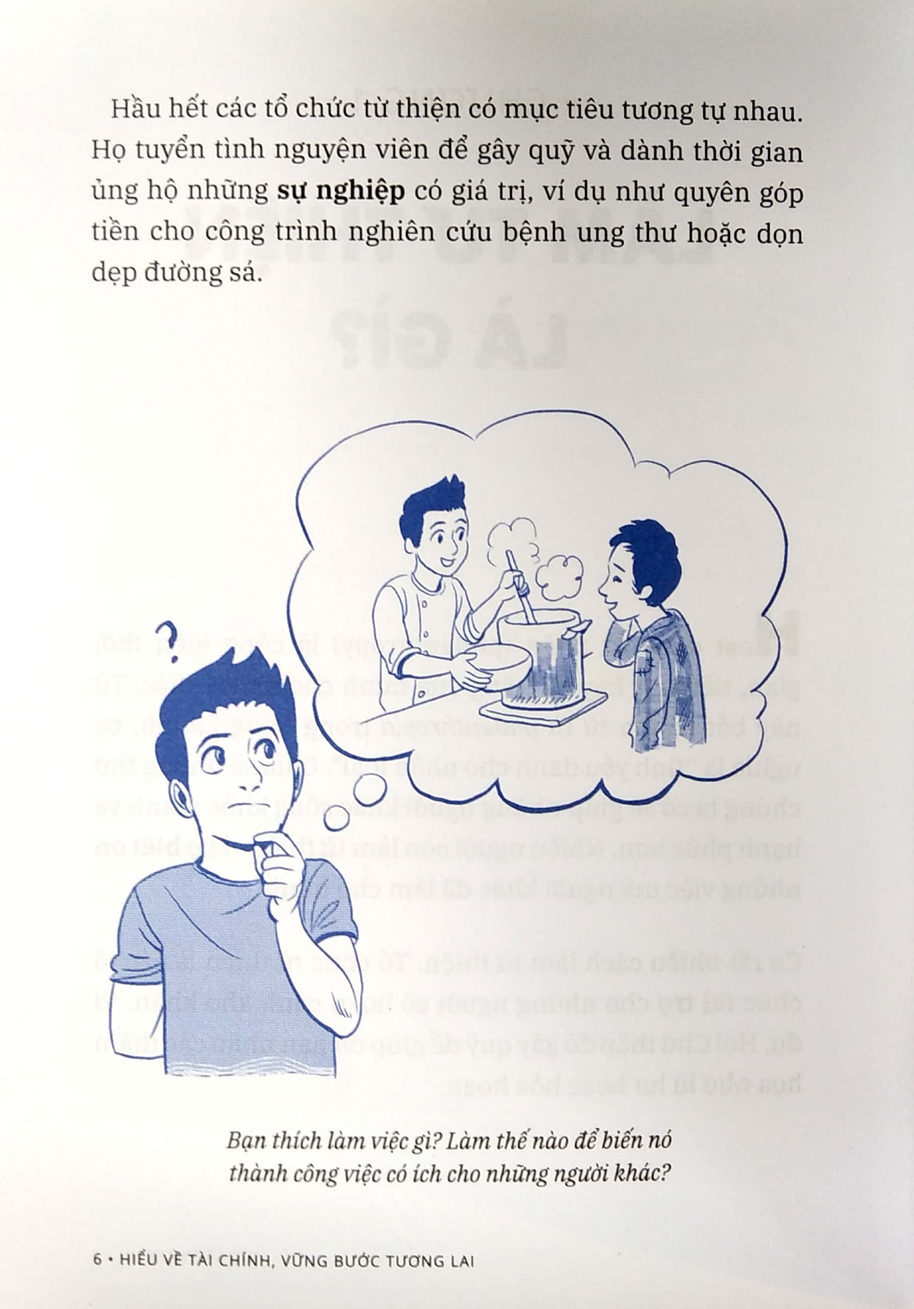 hiểu về tài chính, vững bước tương lai - học cách cho đi