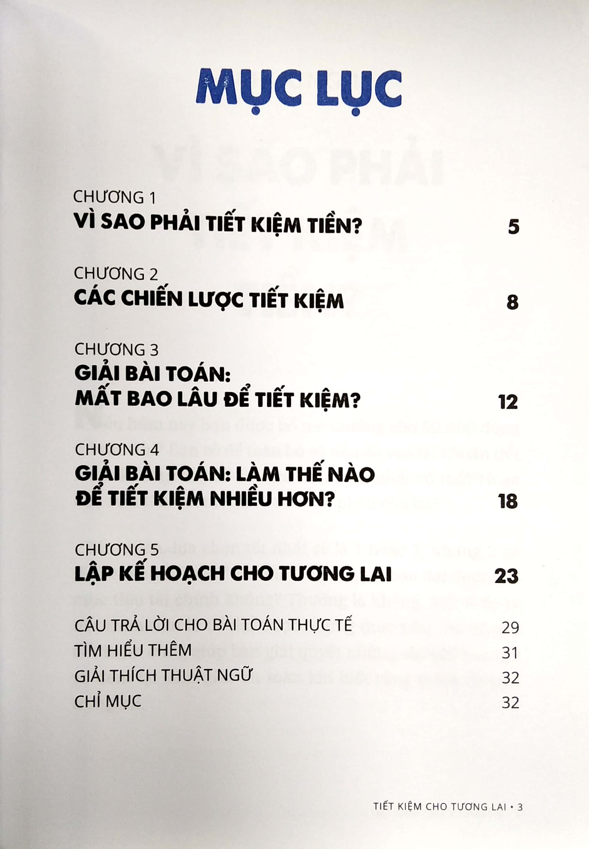hiểu về tài chính, vững bước tương lai - tiết kiệm cho tương lai