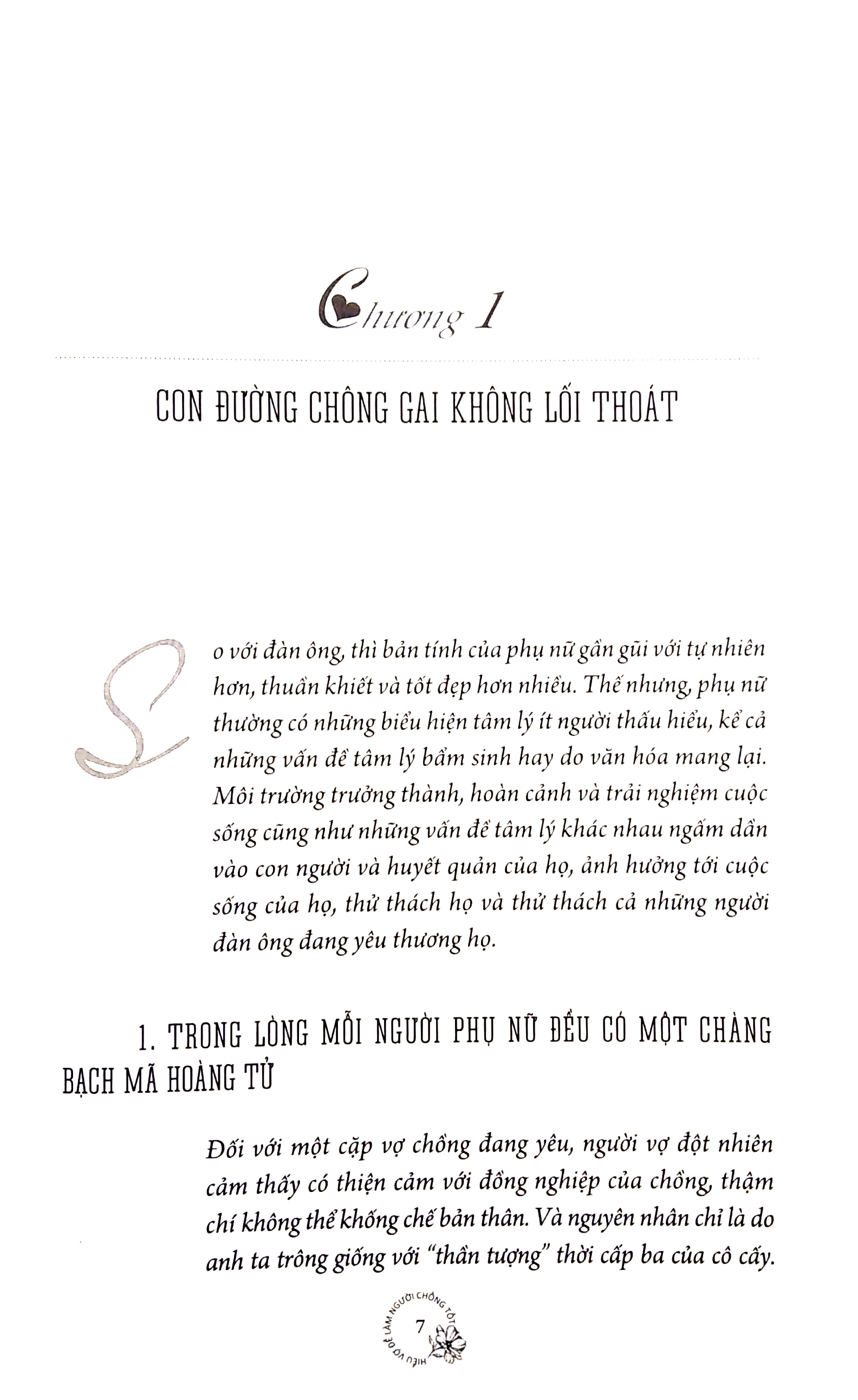 hiểu vợ để làm người chồng tốt