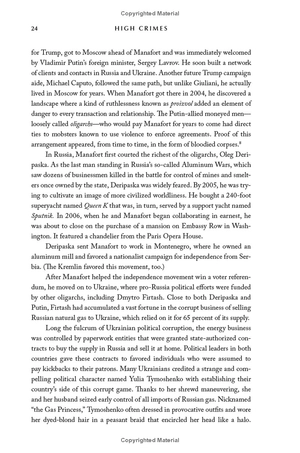 high crimes: the corruption, impunity, and impeachment of donald trump