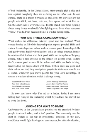 high road leadership