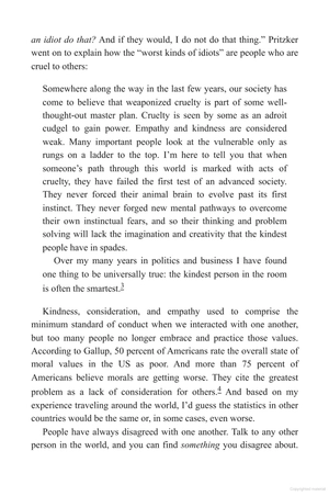 high road leadership