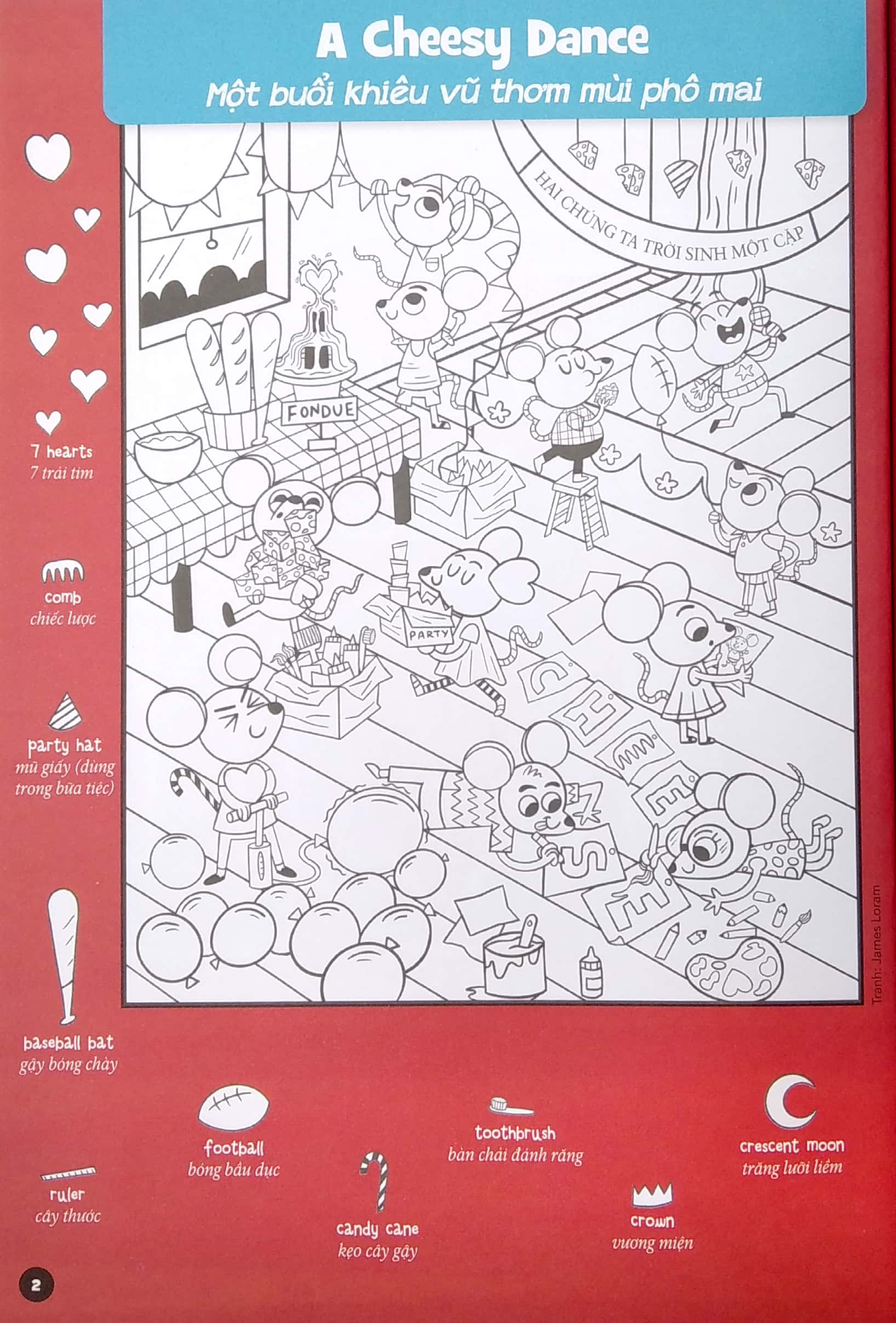 highlight - học tiếng anh qua hình vẽ - 101 trái tim