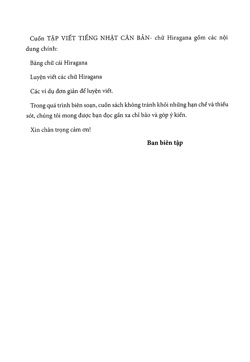 hikari - tủ sách học tốt tiếng nhật - tập viết tiếng nhật căn bản hiragana (tái bản 2023)