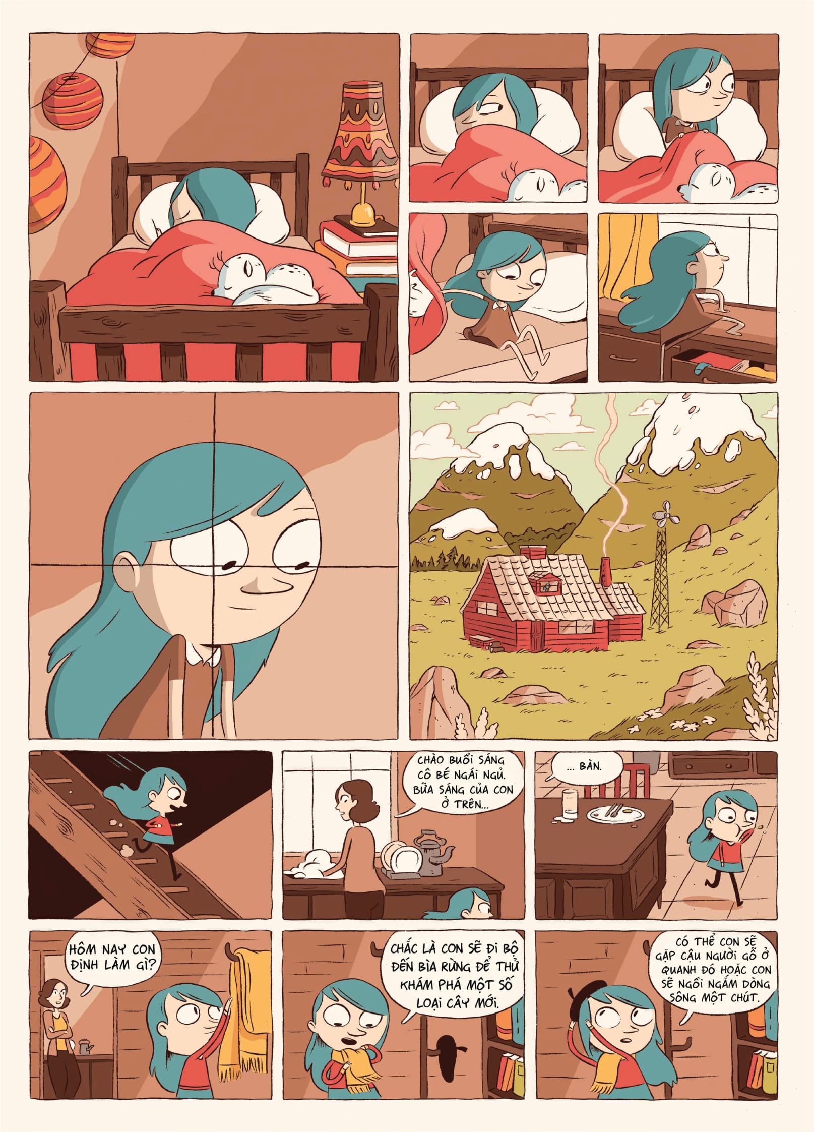 hilda và cuộc diễu hành chim