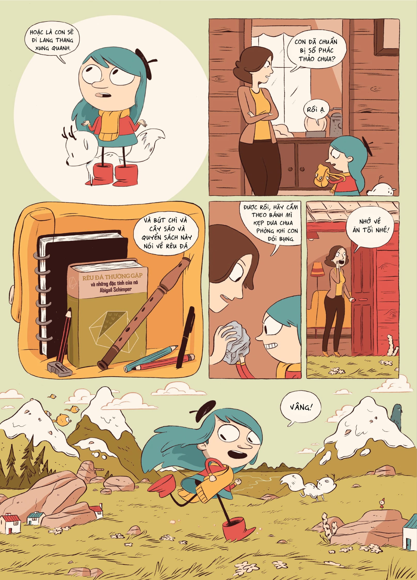 hilda và cuộc diễu hành chim