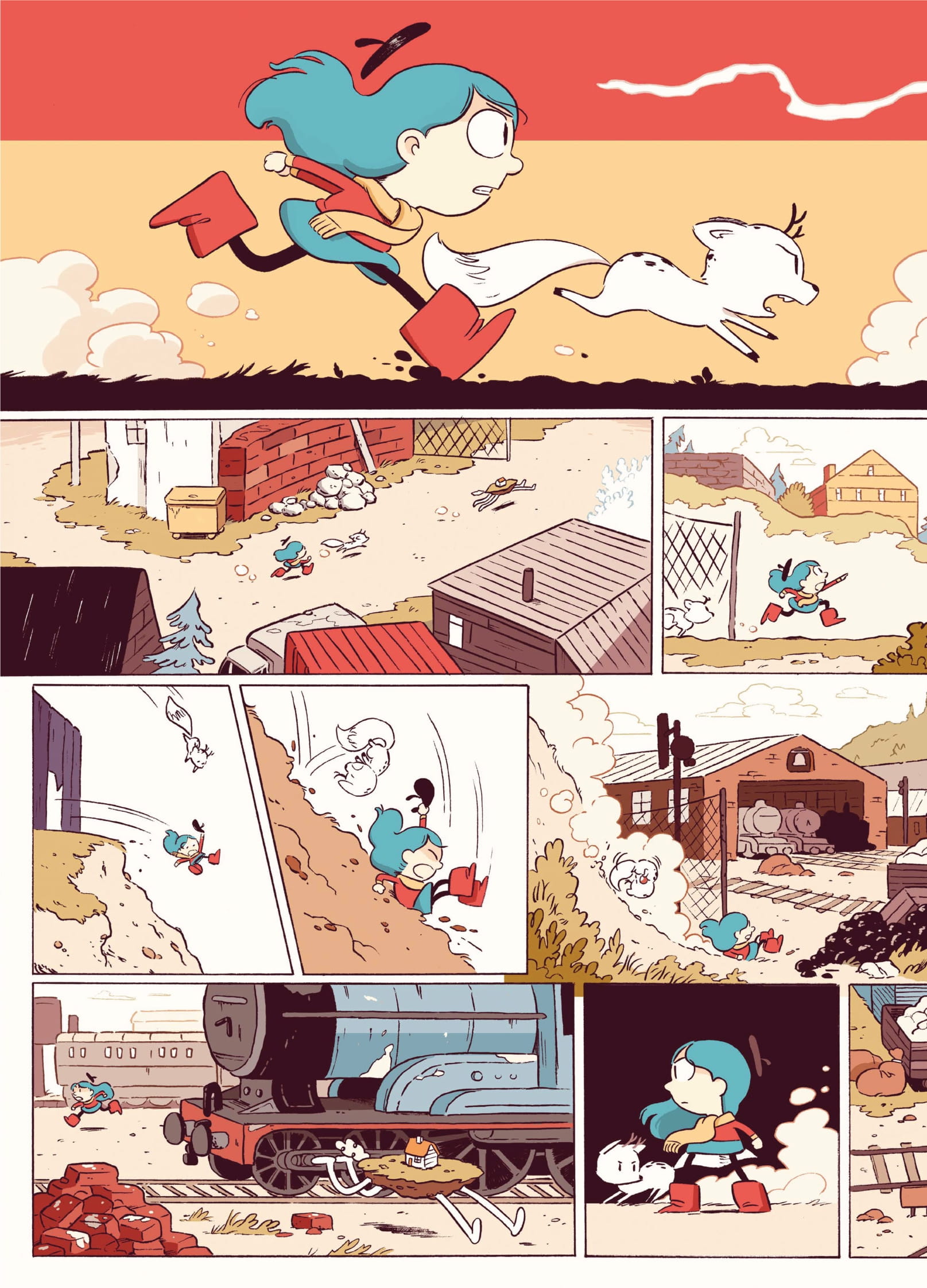 hilda và khu rừng đá