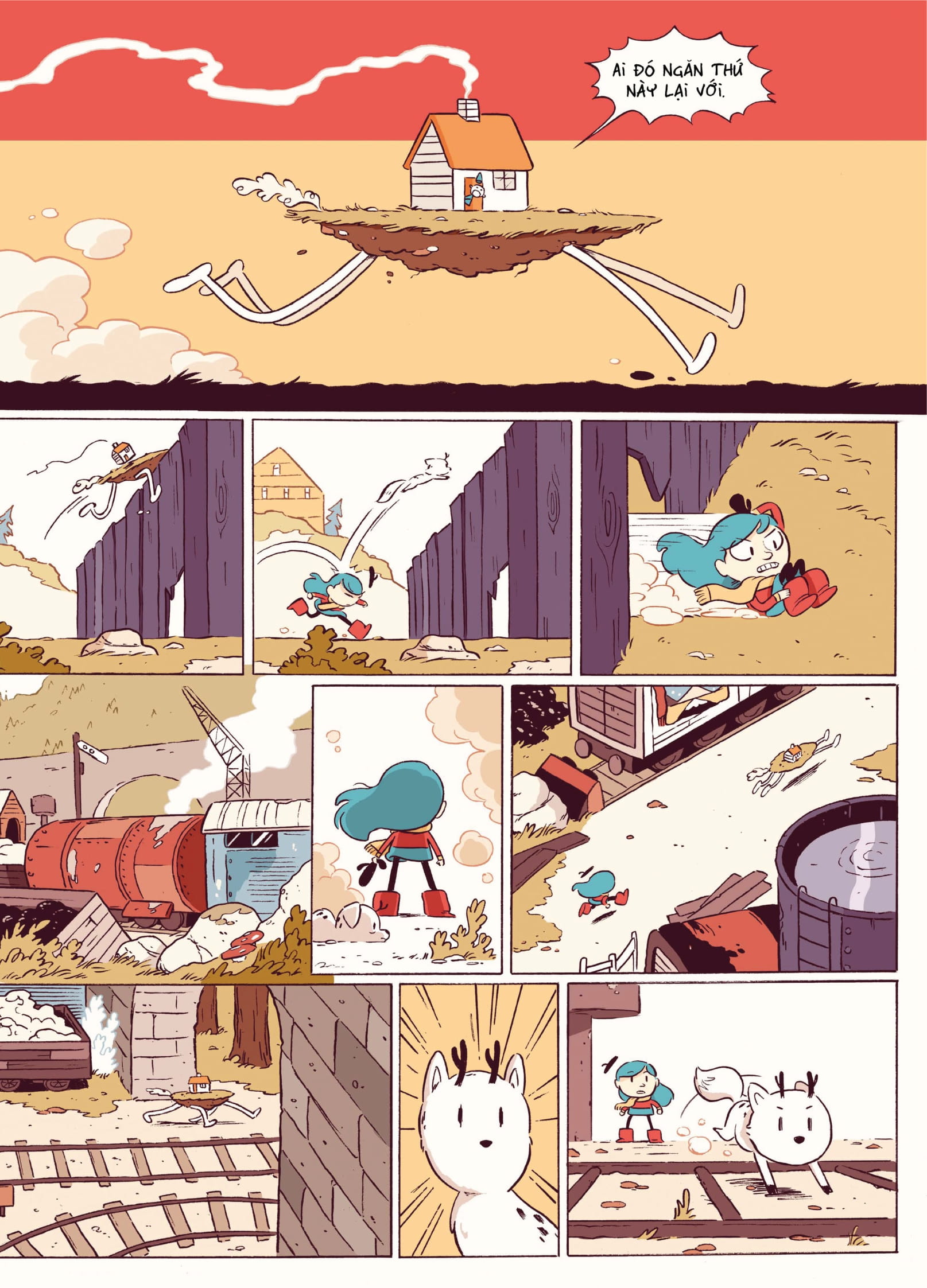 hilda và khu rừng đá