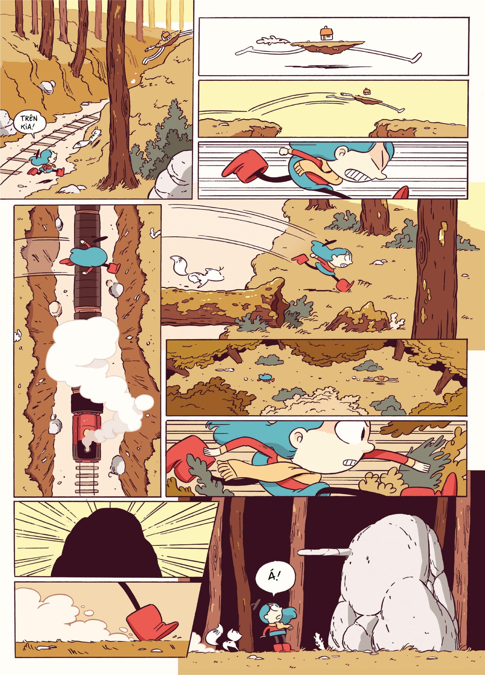 hilda và khu rừng đá