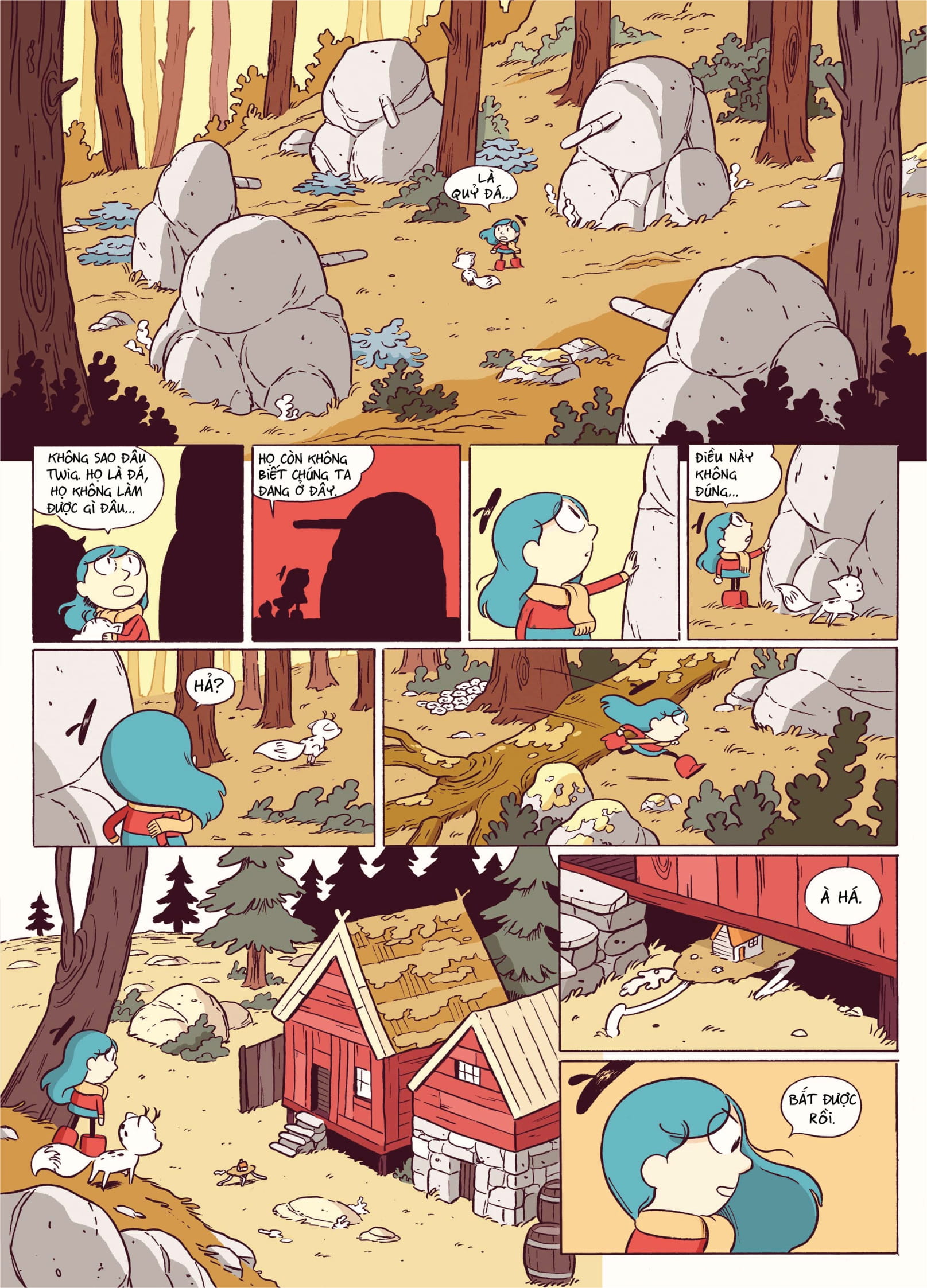 hilda và khu rừng đá